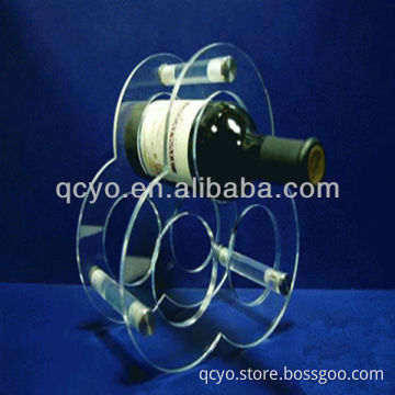 QCY-Z-J032 attractive and high quality wine bottle stopper display rack